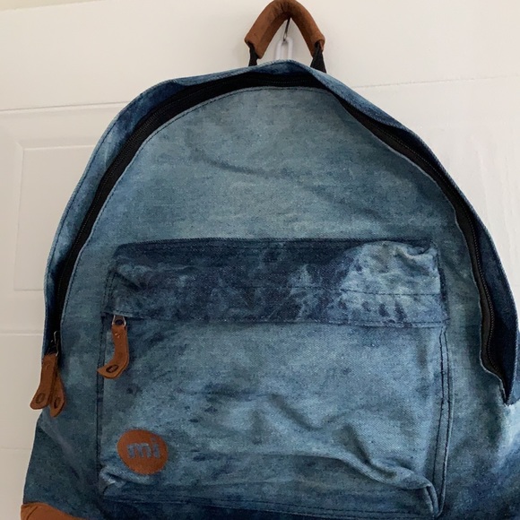 Mi-Pac Denim Dye Backpack - Picture 3 of 9